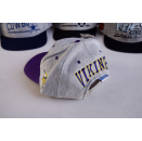 Minnesota Vikings Cap Snapback Mütze Hat Vintage 90er 90s Spellout NFL Football  #26 New old Stock NOS American