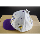 Minnesota Vikings Cap Snapback Mütze Hat Vintage 90er 90s Spellout NFL Football  #26 New old Stock NOS American