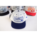 Dallas Cowboys Cap Snapback Mütze Hat Vintage 90er 90s Spellout NFL Football #28 New old Stock NOS Texas American