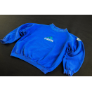 Adidas Equipment Pullover Sweater Jumper Sweatshirt Crewneck 90er 90s Vintage  M Blau Blue Distressed Used