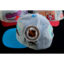 San Jose Sharks Cap Snapback Hat Kappe Vintage 90er 90s NHL Ice Eis Hockey USA Spellout Optik Deadstock New Old Stock #35