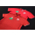 2x FSV Mainz 05 Lotto Polo Shirt Hemd Trainings Rot Jersey Fussball Soccer Gr. M