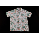The Dudes Inn Hemd Button Down Shirt Hawaii All over Print AOP Casual Berlin S