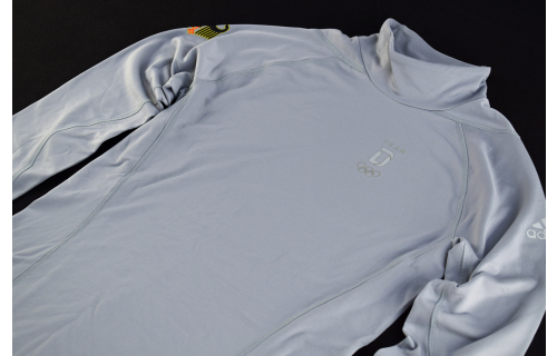 Adidas T-Shirt Longsleeve Trikot Jersey Olympia 2017 Deutschland Germany Grau 40