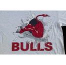 Chicago Bulls T-Shirt Tshirt NBA Basketball Vintage Nutmeg Mills 90er 90s Gr. XL
