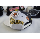 San Jose Sharks Cap Snapback Mütze Hat Vintage 90er 90s NHL Ice Hockey #49 New old Stock NOS Eis LA California