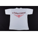 Chiemsee T-Shirt TShirt Vintage 90s 90er Natural Weiß White Casual Fashion M