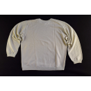 2x Nike Pullover Sweater Jumper Sweat T-shirt Vintage Grau Grey Natural  M-L     2000er