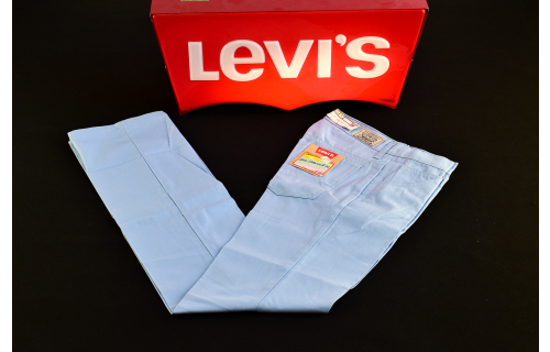 Levis Jeans Hose Levi`s Pant Trouser Blau Vintage 443 80er 80s W 29 L 36    NEU Deadstock New old Stock Made in Italy 1982