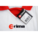 Erima Trikot Jersey Camiseta Maglia Maillot Shirt Retro Vintage Rohling XXL 2XL  Blank Deadstock New old Stock Longsleeve Rot Weiß Red White