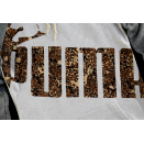 Puma Pullover Sweater Sweatshirt Kapuze Sport Track Top Jumper Animal Print 36 S