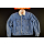 Levis Jeans Winter Jacke Jacket Sherpa Teddy gefüttert Denim 90er 90s Vintage XL  Blau Blue