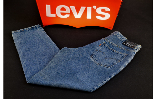 Levis Jeans Hose Levi`s Pant Trouser Vintage Denim 840 Loose Fit Woman W 34 L 32 NEU New old Stock Wide Weit 80er 80s Pantaloni Pantalones