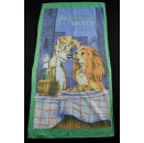 Disney Lady Tramp Hand Tuch Towel Sommer Comic Vintage...