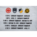 2x Eintracht Frankfurt T-Shirts Pokalsieger 2018 SGE Rückkehr Pokal Europa Gr. L
