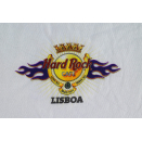 Hard Rock Cafe T-Shirt Lisboa Lisbon Lissabon Vintage Fashion Big Print TShirt L