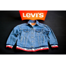 Levis Jeans Jacke Jacket Giacca Chaqueta Veste Denim Blau Blue Oversize BIG E XS