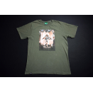 LRG T-Shirt TShirt Hip Hop Real Rap Raptee Lifted Research Group Graphic Grün XL