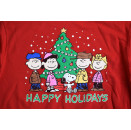 The Peanuts Pullover Pulli Jumper Sweater Ugly Christmas X-Mas Snoopy Rot XL