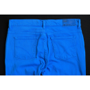 Adidas Originals Jeans Hose Stretch Denim Pant Retro Pantaloni Pantalones Blau  30/32