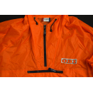 Vintage Trainings Jacke Sport Jacket Regen Wetter Windbreaker Funky Nylon 90er L