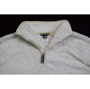 North Face Pullover Jacke Fleece Sweatshirt Sweater Jacket TNF Kapuze Damen L    Teddy Weiß White Bianco Outdoor Trekking