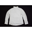 North Face Pullover Jacke Fleece Sweatshirt Sweater Jacket TNF Kapuze Damen L    Teddy Weiß White Bianco Outdoor Trekking