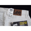 Lee Jeans Hose Pant Trouser Pantalones Pantaloni Denim Virginia W 33+30 L 31 NEU  Tapered Zip Fly Vintage Deadstock 90er 90s Grau Grey