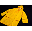 Friesennerz Regenjacke Vintage Windbreaker Rain Jacket Coat Gelb PVC 54/56 58/60
