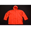 Regenjacke Vintage Windbreaker Rain Jacket Coat Orange Nylon PVC L XXL 2XL NEU