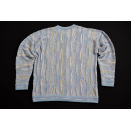 Strick Pullover Jacke Sweatshirt Knit Sweater Jacke Vintage Australia Merino XL
