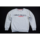 Carlo Colucci Pullover Sweatshirt Crewneck Jumper Sweater Athletics Grau Gr. M L