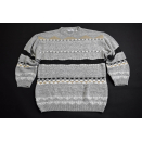 Strick Pullover Pulli Sweater Knit Sweatshirt Jumper Rap Hip Hop Muster 54 M-L