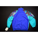 Vintage Windbreaker Jacke Sport Jacket Jogging Ethnic Power Nylon Italy Herr NEU 46 48 50 52 New old Stock NOS