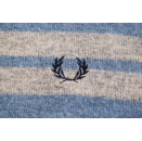 Fred Perry Wolle Pullover Sweater Crewneck England Casual Knit Wool Vintage M-L