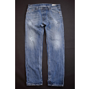 Diesel Jeans Hose Darron Reg Slim Taperd Pant Denim Blau Blue Straight W 34 L 32