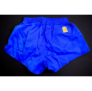 Uhlsport Vintage Short kurze Hose Pant Vintage 80s 90s Nylon Glanz Shiny 3 XS-S NEU