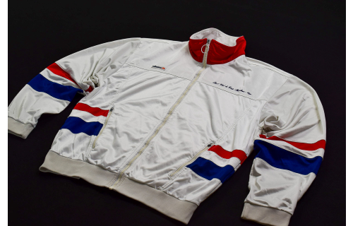 Ellesse Vintage Barcelona Tennis Trainingsjacke Sport  Jacket Track Top Casual  M-L 1899 80er 80s 90s 90er