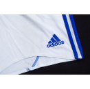 Adidas Shorts Short kurze Hose Pant Sport Jogging Fussball Fittness Weiß Blau XL