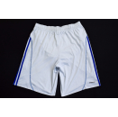 Adidas Shorts Short kurze Hose Pant Sport Jogging Fussball Fittness Weiß Blau XL