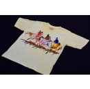 Vintage T-Shirt Chameleon Animal Print Chamäleon The Mountain Batik Tye Dye M