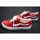 Vans Skateboard Sneaker Trainer Schuhe Oldschool Zapatos Rot Eur 43 US 10 751505