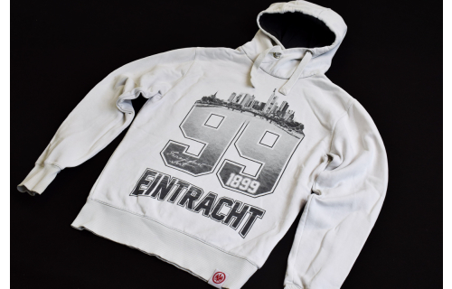 Eintracht Frankfurt Pullover Sweater Sweatshirt Longsleeve SGE Kapuze Adler  S