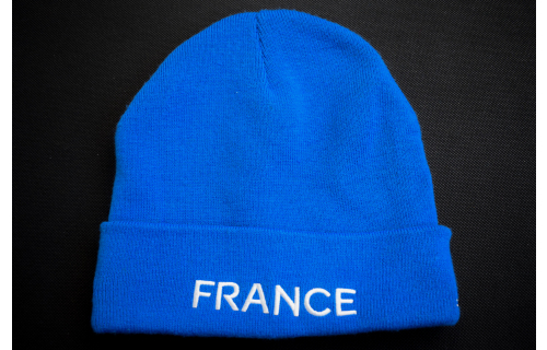 Odlo France Beanie Mütze Casquette Winter Olympia Olympic Frankreich Equipe Bleu