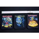 3x Iron Maiden Patch Aufnäher 80er 80s 90er 90s Hard...