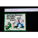 Anti Bremen Patch Patches Aufnäher Vintage Deadstock...