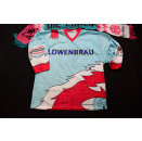 Frankfurt Lions Trikot Jersey Camiseta 93/94 DEL Flemming Löwenbrau Eishockey XL  90er  90s Vintage Maglia Camiseta Maillot Shirt Schanner Löwen