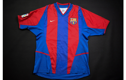 Nike FC Barcelona FCB Trikot Jersey Camiseta Maglia Maillot Shirt Vintage 02-03 S