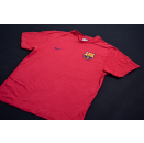 Nike FC Barcelona FCB T-Shirt Trikot Jersey Camiseta Maglia Maillot Baumwolle L