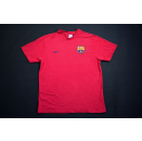 Nike FC Barcelona FCB T-Shirt Trikot Jersey Camiseta Maglia Maillot Baumwolle L